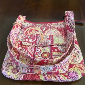 VERA BRADLEY BAG WITH BONUS WALLET